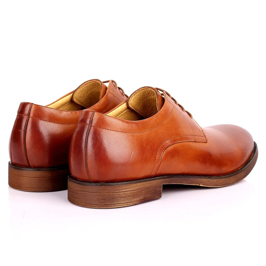Rena Dulbecc Lace up Formal Superlative Shoe - Brown